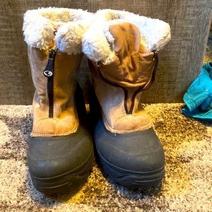 Furr snow boots